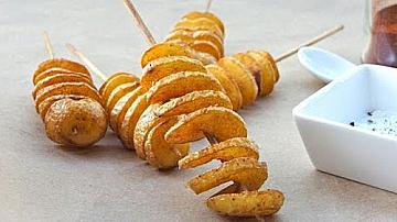 Лесни картофени спирали (',чипс на клечка)