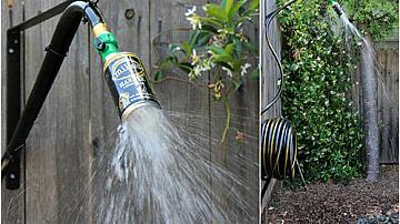 Как да си направим летен душ на открито в градината